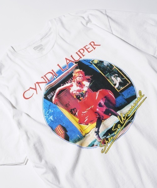 シンディローパーツアーTシャツ Cyndi Lauper シンディローパー Tシャツ Cyndi Lauper Tee | BF MERCH'S