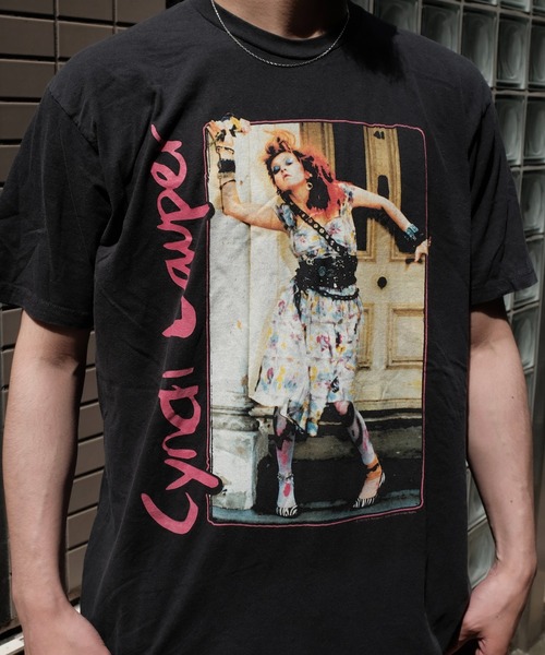 シンディ ローパー cyndi lauper Tシャツ ヴィンテージ 古着 VINTAGE CYNDI LAUPER T SHIRT（ヴィンテージ シンディローパー