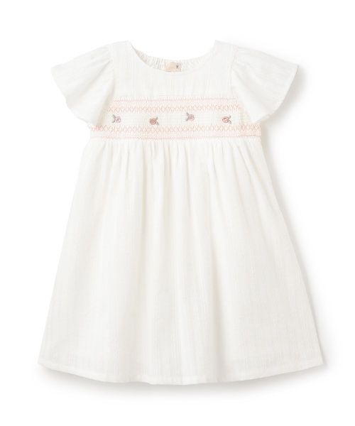 ワンピース 「リンク」スモッキングワンピース(キッズ) キッズ 子供服 女の子 | petit main | 01