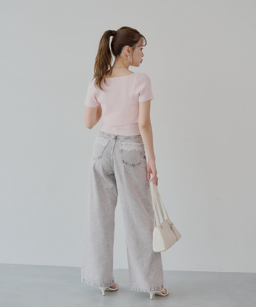 LA PEAU DE GEM ショートカーディガン＆カップインキャミ sheer short cardigan – LA PEAU DE GEM
