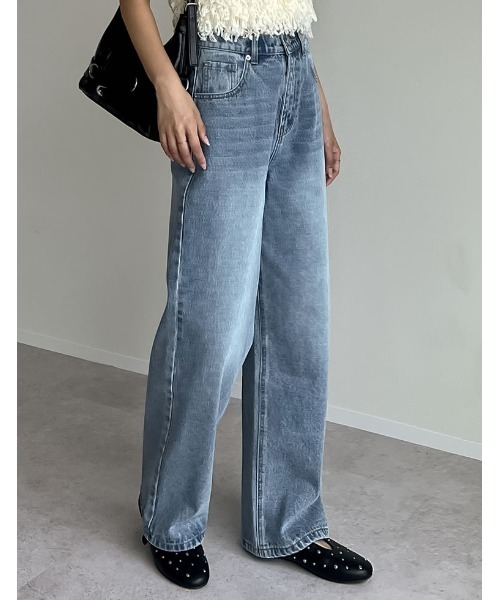 [Re:EDIT] Denim брюки MEDIUM голубой женский 