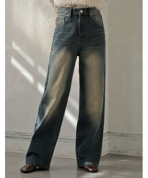 [Re:EDIT] Denim брюки MEDIUM голубой женский 