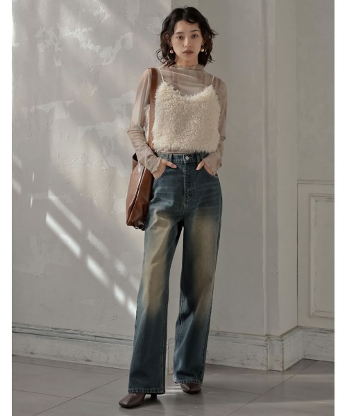 [Re:EDIT] Denim брюки MEDIUM голубой женский 