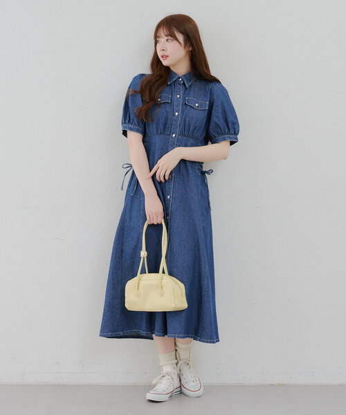 美品✨ピーエスポールスミス Olender ワンピース バックレースアップ 40 美品✨ピーエスポールスミス Olender ワンピース バックレース