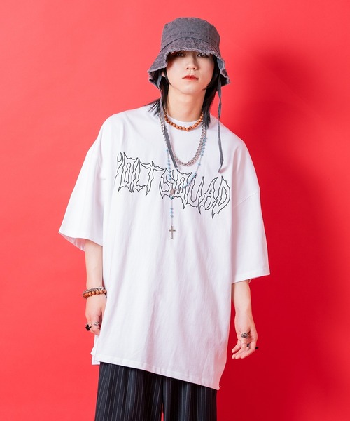 tシャツ a.p.o.v. ストリートゴシックロゴオーバーサイズTシャツ