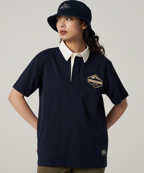 Eddie Bauer（エディーバウアー） ポロシャツ 半袖 ラガーシャツ