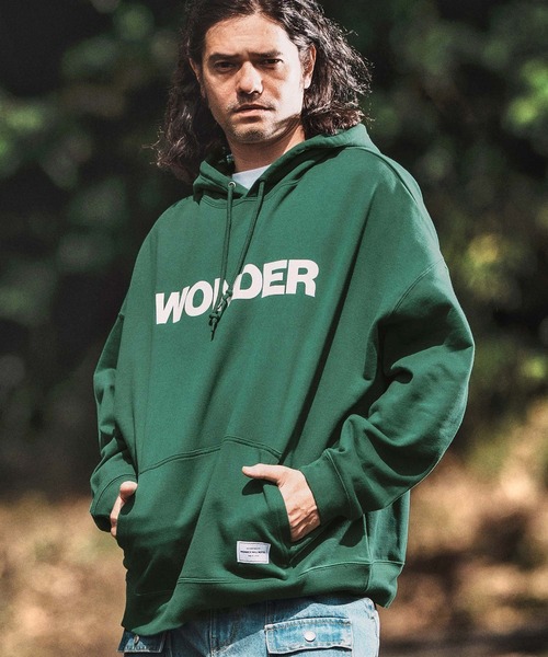 WONDER WALL MOTEL パーカー mpa3838- WONDER OVER SIZE PILE HOODIE