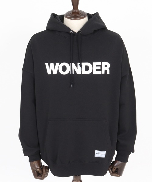 WONDER WALL MOTEL パーカー mpa3838- WONDER OVER SIZE PILE HOODIE