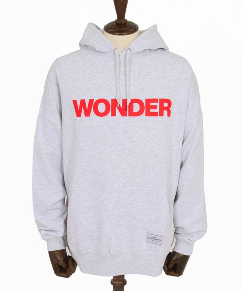 WONDER WALL MOTEL パーカー mpa3838- WONDER OVER SIZE PILE HOODIE