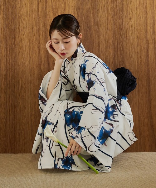 raffime 浴衣 浴衣2点セット（浴衣、帯） レディース : ZOZOTOWN