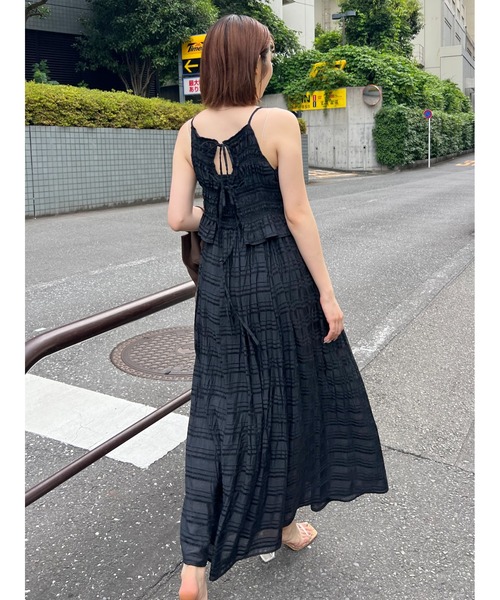 SNIDEL ワンピース アメスリプリーツドッキングワンピース