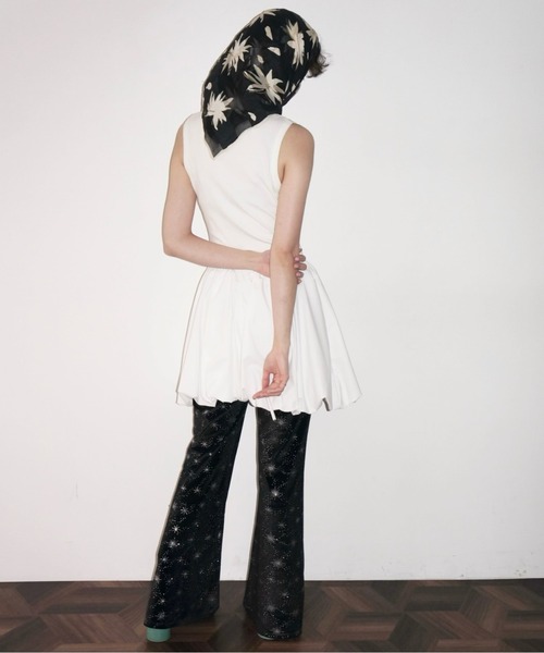 「musubore」 イージーパンツ 1 ブラック レディース_画像5