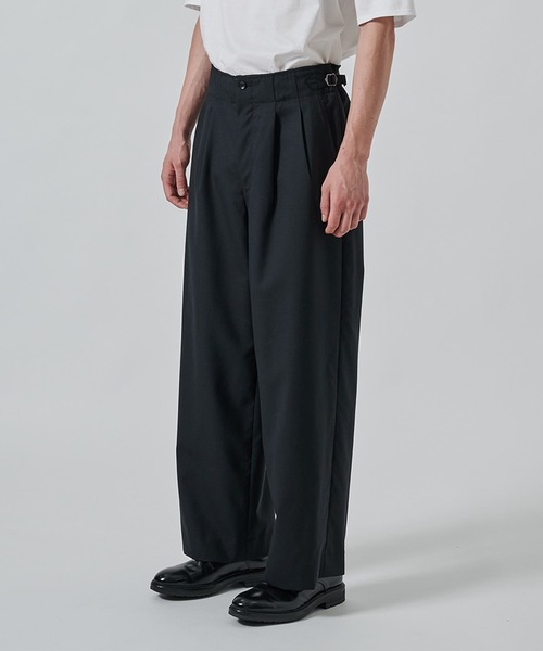 新品タグ付き【MARKAWARE】マーカウェアウール混グレースラックス　サイズ1 markaware マーカウェア（ファッション）のおすすめ人気商品一覧