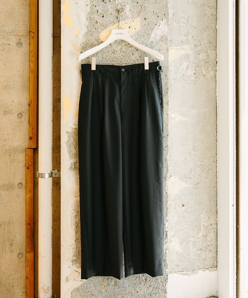 MARKAWARE スラックス　ブラウン　2 markaware スラックス 「MARKAWARE/marka」別注 TWO TUCK