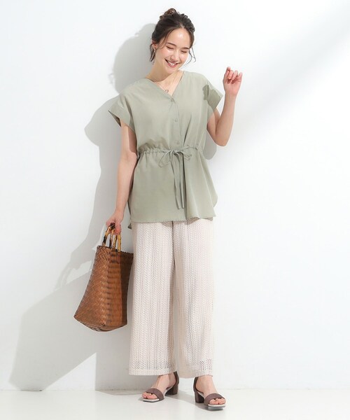 SHOO・LA・RUE（シューラルー） ブラウス シャツ 半袖 「S-LL