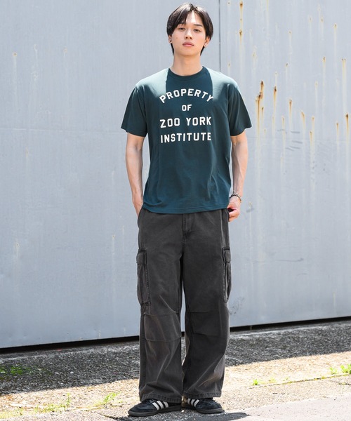 ZOO YORK tシャツ 「ZOO YORK/ズーヨーク」フロントプリントT