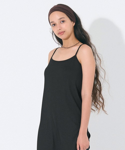 coca（コカ） ワンピース OUTBRAリブキャミワンピース : ZOZOTOWN