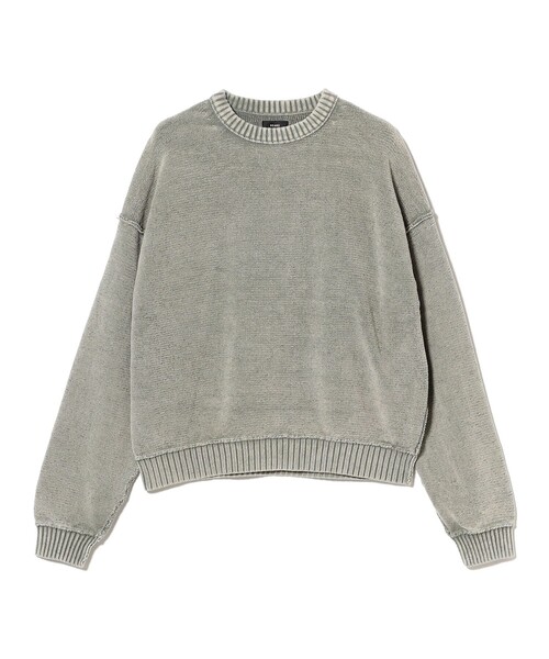 BEAMS（ビームス） セーター ニット 7ゲージ フェード クルーネック