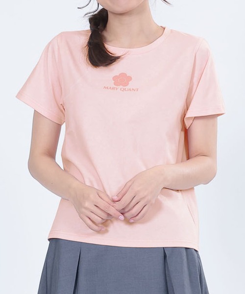 MARY QUANT tシャツ マリークワント mary quant ピンク