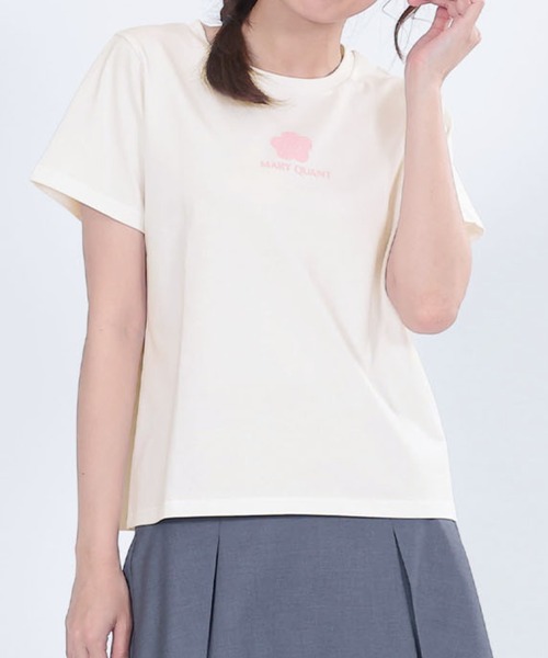 MARY QUANT tシャツ マリークワント mary quant ピンク