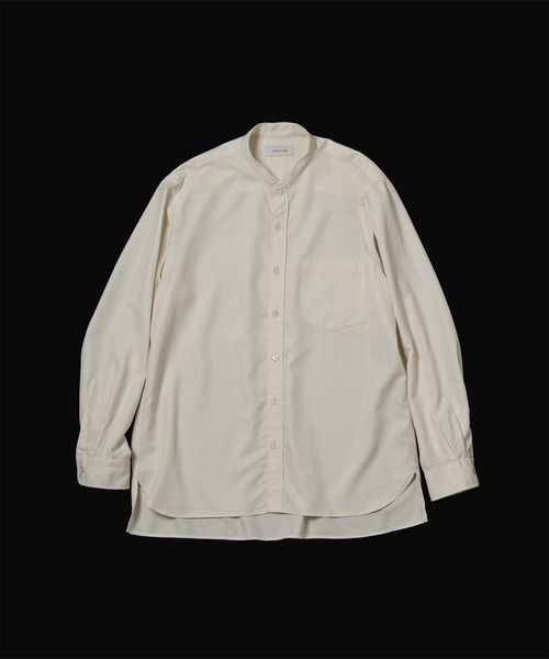 ADAM ET ROPE'（アダムエロペ） シャツ スエードタッチ レーヨン