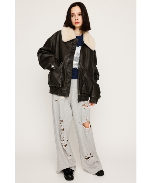 SLY ブルゾン アウター 「2025AW」WASHED PUFFER BZ ウォッシュ