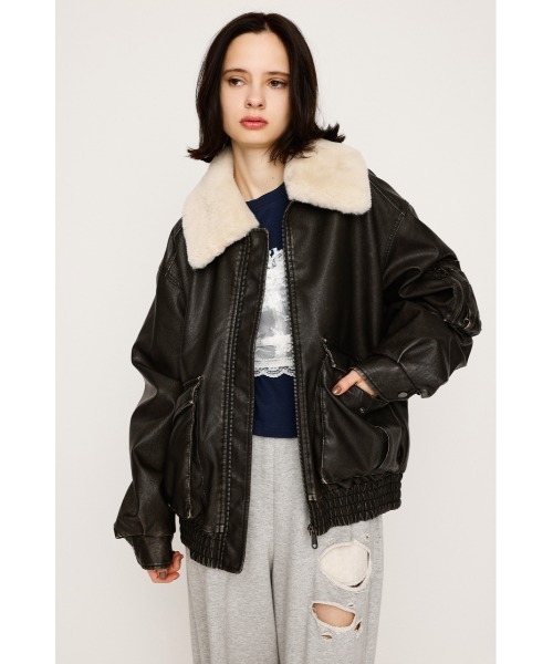 SLY ブルゾン アウター 「2025AW」WASHED PUFFER BZ ウォッシュ