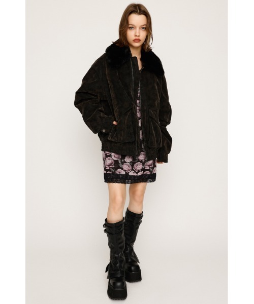 【新品未使用】SLY アウター ジャケット SLY ブルゾン アウター 「2025AW」WASHED PUFFER BZ ウォッシュ
