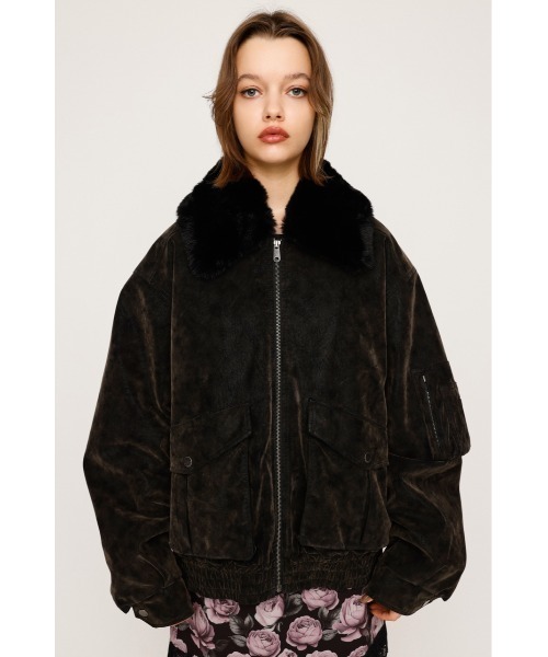 SLY MILITARY ジャケット スライ ファー フード ロング コート 黒 SLY | MICHIXSLY FUR ジャケット (ジャケット ) |SHEL'TTER WEBSTORE