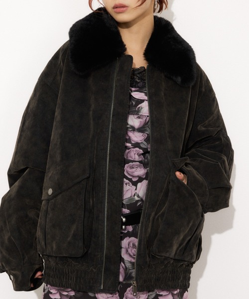 【人気商品】SLY ジャケット ブルゾン コート Sサイズ ファー付き SLY｜VINTAGE FAUX SHEARLING ジャケット | Rakuten Fashion