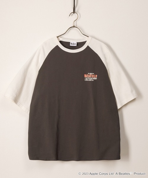 「The Beatles」 半袖Tシャツ M アッシュグレー メンズ