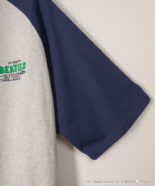 「The Beatles」 半袖Tシャツ M アッシュグレー メンズ
