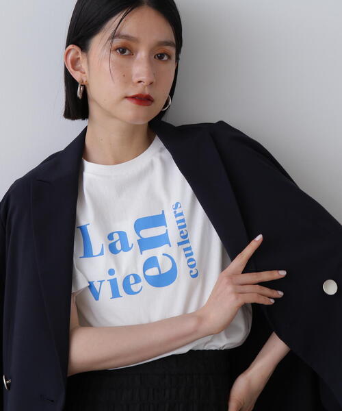 「N.（N. Natural Beauty Basic）」 半袖Tシャツ MEDIUM ホワイト系その他 レディース