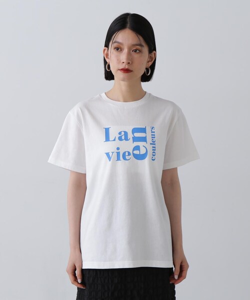 「N.（N. Natural Beauty Basic）」 半袖Tシャツ MEDIUM ホワイト系その他 レディース