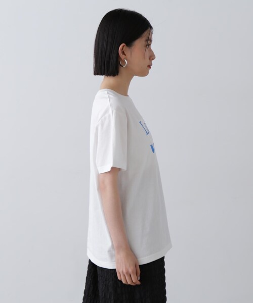 「N.（N. Natural Beauty Basic）」 半袖Tシャツ MEDIUM ホワイト系その他 レディース