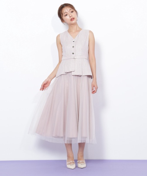 **JILL STUART** ワンピース JILL by STUART ワンピース ジレドッキングワンピース