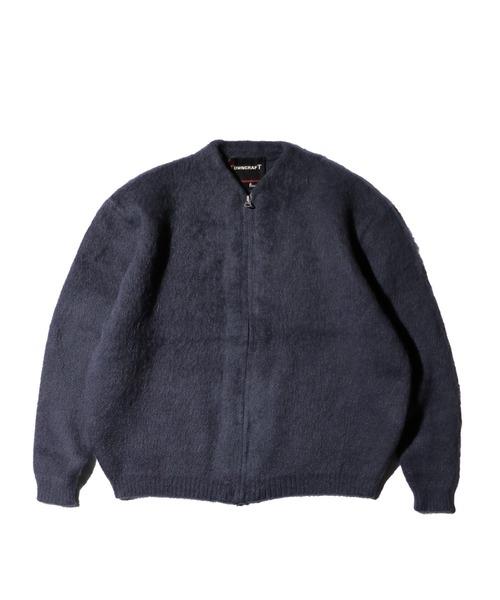 TOWNCRAFT　カーディガン TOWN CRAFT / VINTAGE JAQUARED ZIP CARDIGAN