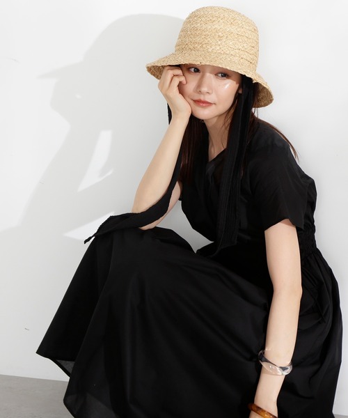 「N.(N. Natural Beauty Basic)」 半袖ワンピース MEDIUM ブルー レディース_画像2