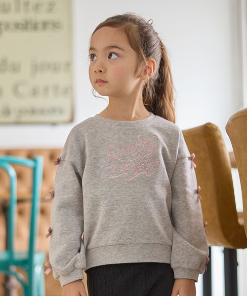 ANY（エニィ） トレーナー 袖リボン トレーナー キッズ 子供服 女の子