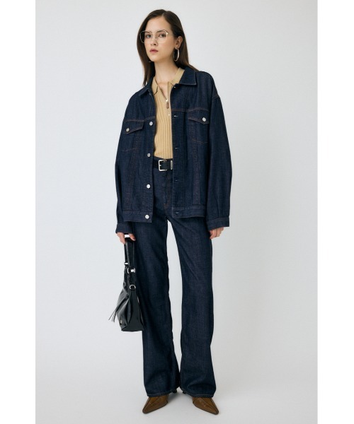 MOUSSY（マウジー） デニムジャケット gジャン TENCEL(TM) DENIM OVER