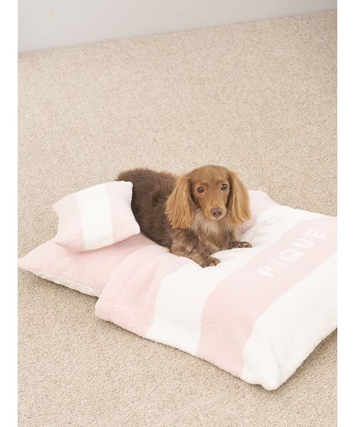 gelato pique（ジェラートピケ） 「CAT＆DOG」ベビモコおふとんセットL