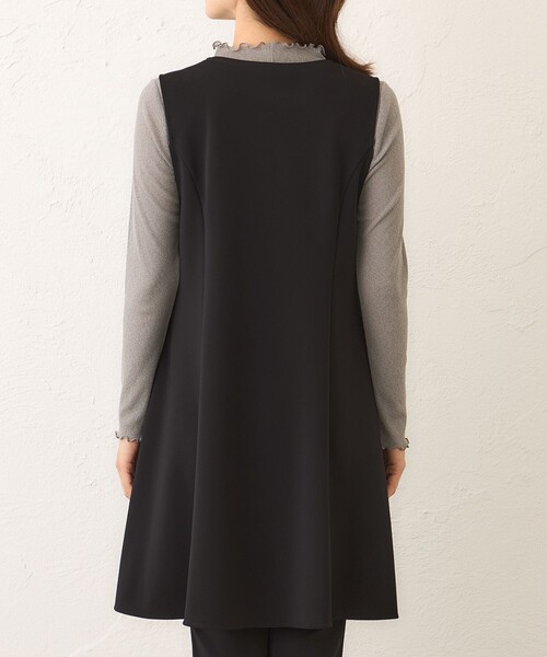 TO BE CHIC(トゥー ビー シック) ベスト ジレ マットストレッチ TO BE CHIC(トゥー ビー シック) ベスト ジレ マットストレッチ