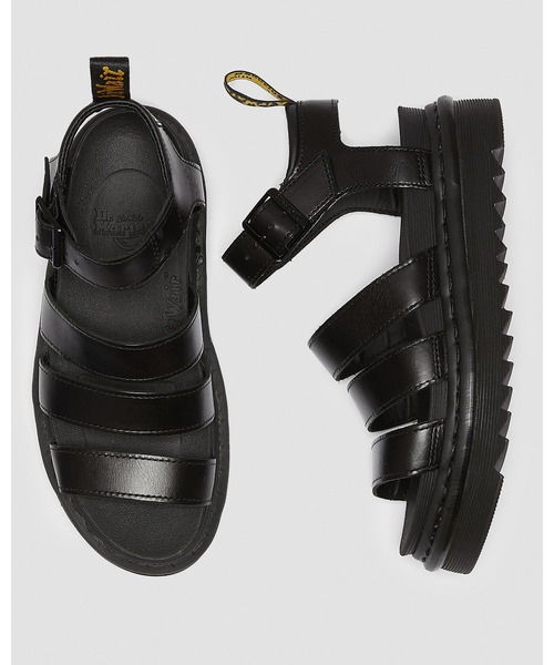 Dr. Martens ブラック　スポーツサンダル UK4 Dr.Martens（ドクターマーチン） フラットサンダル UK4 ブラック