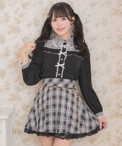 ROJITA（ロジータ） ブラウス シャツ プチリボンデザインブラウス 
