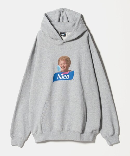 NICE WEATHER パーカー 「別注」「SOUND SHOP balansa」ロゴプリント
