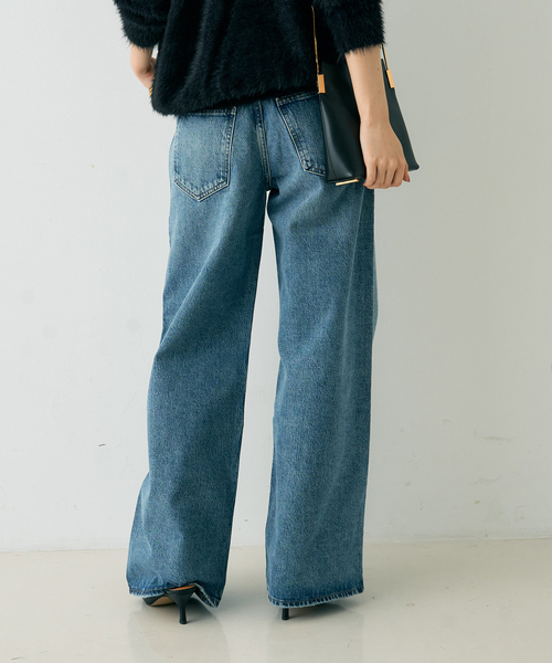 AGOLDE（エーゴールドイー） ワイドパンツ ジーンズ デニム デニム