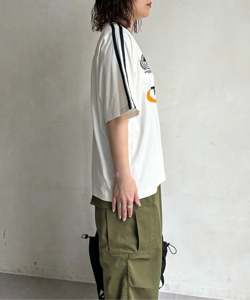 「CPCM」 半袖Tシャツ LARGE ネイビー メンズ_画像3