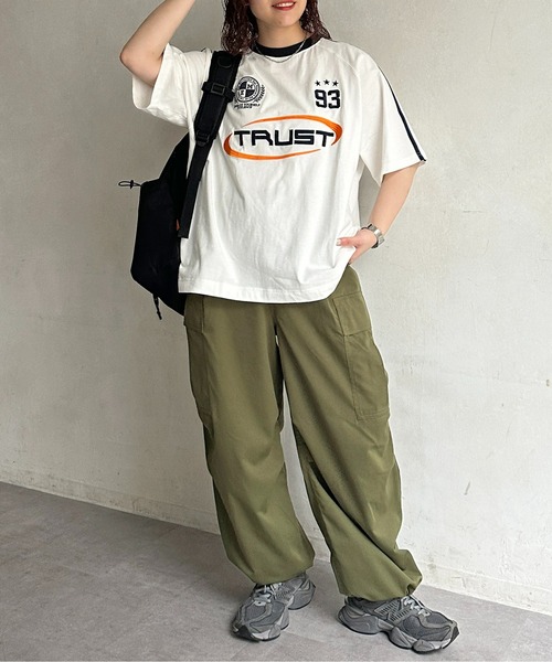 「CPCM」 半袖Tシャツ LARGE ネイビー メンズ_画像5