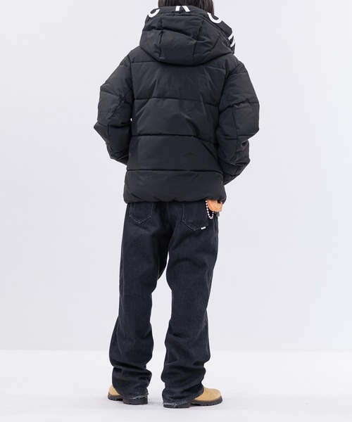 ブラックダウンジャケット 大きいサイズ メンズ THE NORTH FACE (ザ ノースフェイス) フード