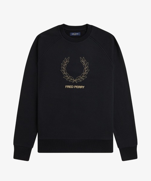 FRED PERRY（フレッドペリー） トレーナー スウェット Outline Laurel